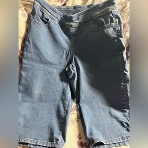 Terra Sky Denim Crop Pant